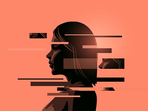Synthetic data AI silhouette human abstract_crop